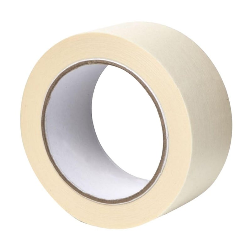 GTSE Masking Tape, 3 Pack, 2 inches x 55 Yards (164 ft), General Purpose Beige Multi-Surface Tape for Painting, Labeling and Craft, 3 Rolls - Image 2